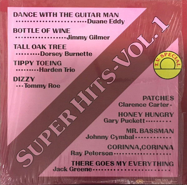 Various ‎– Super Hits-Vol.1 (Vg+,Vg)