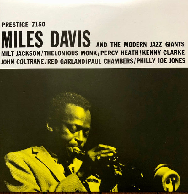 Miles Davis ‎– Miles Davis And The Modern Jazz Giants (Vinyle neuf)