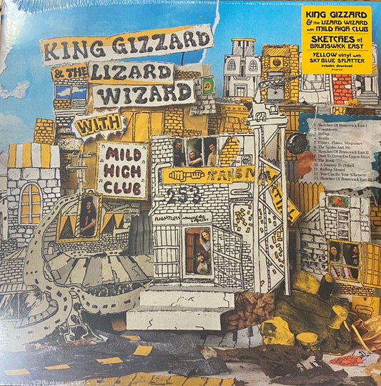 King Gizzard & The Lizard Wizard With Mild High Club ‎– Sketches Of Brunswick East (Vinyle neuf)