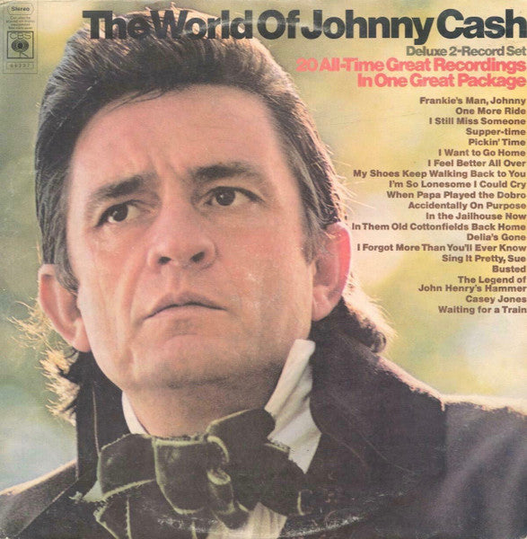 Johnny Cash ‎– The World Of Johnny Cash (Vg+,Vg)