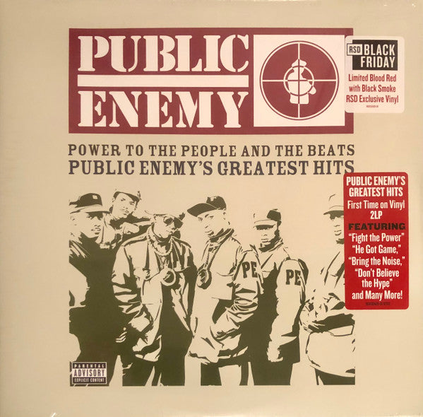 Public Enemy ‎– Power To The People And The Beats (Public Enemy's Greatest Hits) (Vinyle neuf)