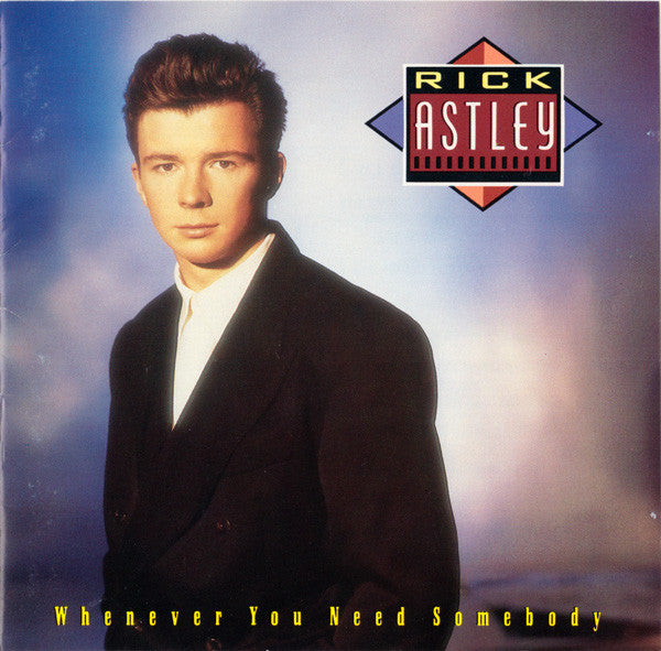 Rick Astley ‎– Whenever You Need Somebody (Vg+,Vg)
