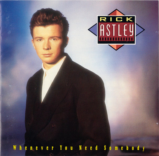Rick Astley ‎– Whenever You Need Somebody (Vg+,Vg)