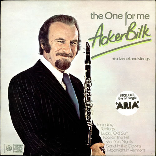 Acker Bilk His Clarinet And Strings - The one for me (Vg+,Vg+)