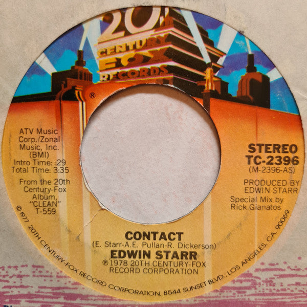 Edwin Starr – Contact / Don't Waste Your Time (Vg+)