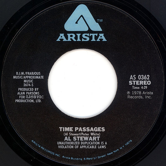 Al Stewart – Time Passages / Almost Lucy (Vg)