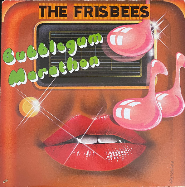 The Frisbees ‎– Bubblegum Marathon (Vg+,Vg+)