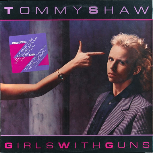 Tommy Shaw ‎– Girls With Guns (Nm,Vg+)
