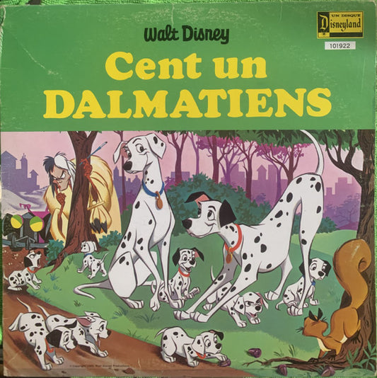Walt Disney ‎– Cent Un Dalmatiens (Vg,Vg)