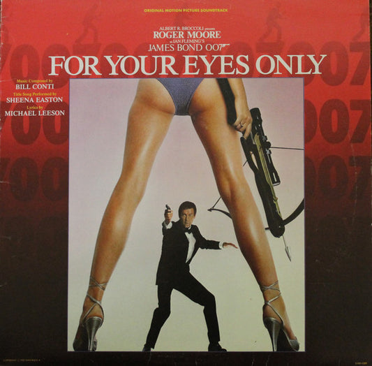 Bill Conti – For Your Eyes Only (Original Motion Picture Soundtrack) (Vg+,Vg)