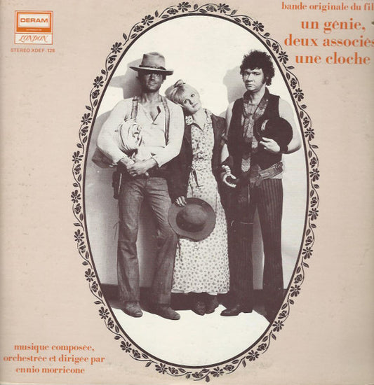 Ennio Morricone ‎– Un Génie, Deux Associés, Une Cloche (Bande Originale Du Film) (Vinyle neuf)