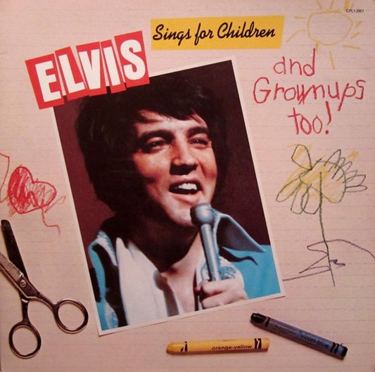 Elvis Presley ‎– Elvis Sings For Children And Grownups Too ! (Vg+,Vg+)