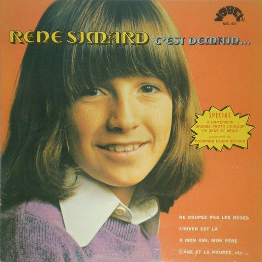 René Simard ‎– C'Est Demain (Nm,Nm)