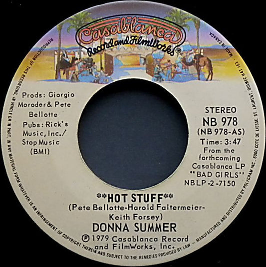 Donna Summer – Hot Stuff (Vg+)