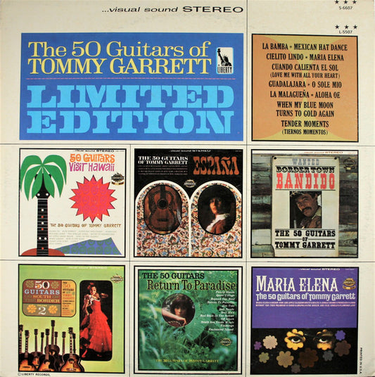 The 50 Guitars Of Tommy Garrett ‎– 50 Guitars Limited Edition (Vg+,Vg)