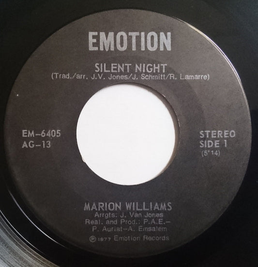 Marion Williams ‎– Silent Night (Vg+)