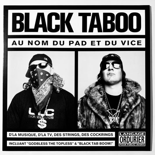 Black Taboo – Au Nom Du Pad Et Du Vice (Vinyle neuf)