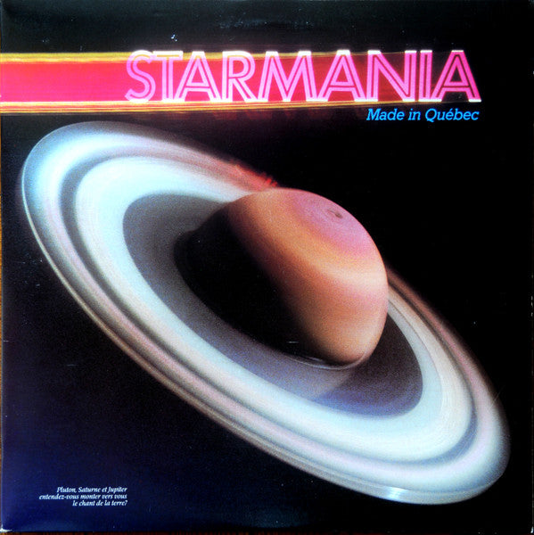 Michel Berger / Luc Plamondon ‎– Starmania Made In Québec (Nm,Vg+)