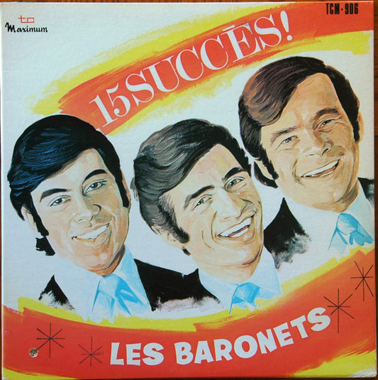 Les Baronets ‎– 15 Succès! (Vg,Vg+)