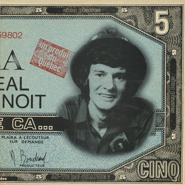 Réal V. Benoit – Revoilà Réal V. Benoit (Vg+,Vg+)