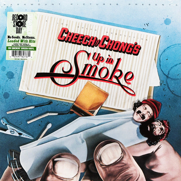 Cheech & Chong ‎– Cheech & Chong's Up In Smoke (Vinyle neuf, 420 green smoke RSD 2024)