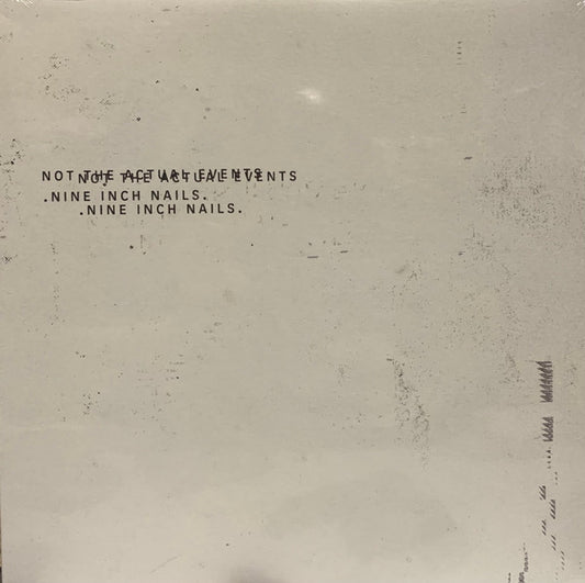 Nine Inch Nails ‎– Not The Actual Events (Vinyle neuf)