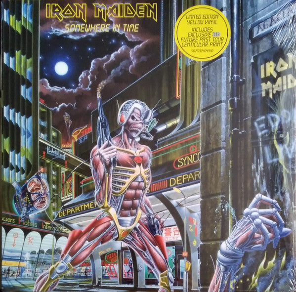 Iron Maiden ‎– Somewhere in Time (New vinyl, Limited edition)