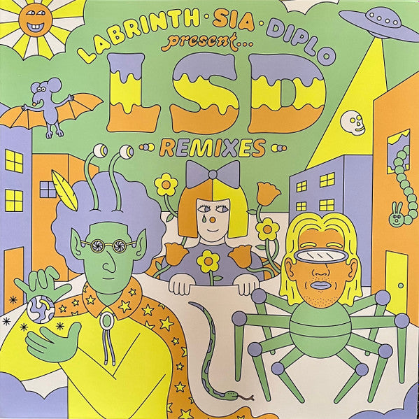 Labrinth, Sia & Diplo Present LSD ‎– Remixes (Vinyle neuf)