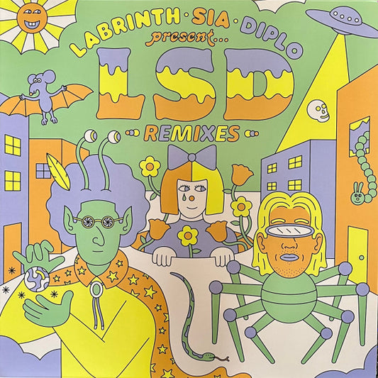 Labrinth, Sia & Diplo Present LSD ‎– Remixes (Vinyle neuf)
