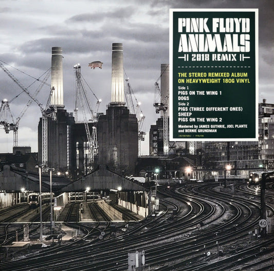 Pink Floyd ‎– Animals (2018 Remix) (Vinyle neuf)