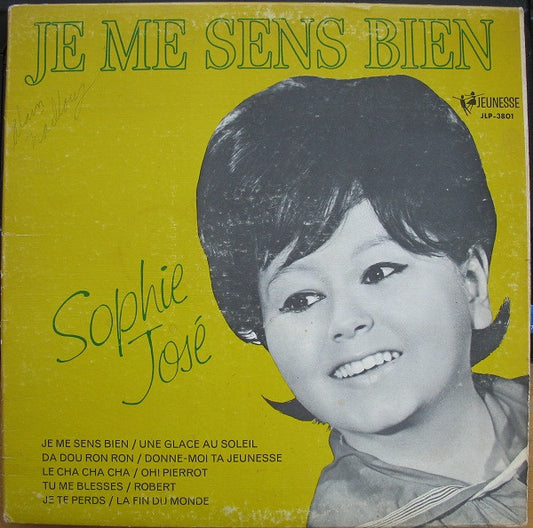 Sophie José ‎– Je Me Sens Bien (Vg,Vg)