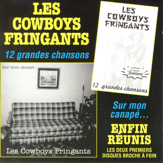 Les Cowboys Fringants – 12 Grandes Chansons - Sur Mon Canapé... (Vinyles neufs)