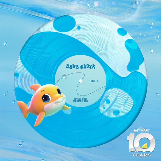 Pinkfong ‎– Baby Shark (10th Anniversary Liquid fill) (Vinyle neuf)