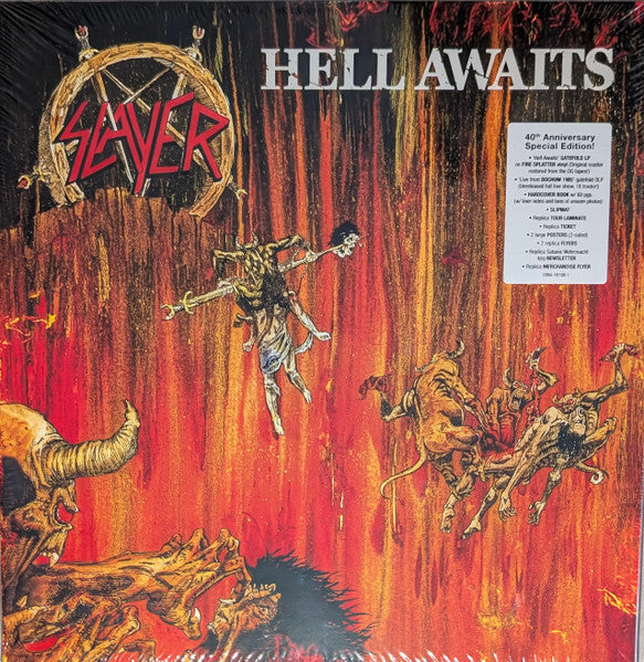 Slayer ‎– Hell Awaits (Coffret 40ieme) (Vinyle neuf)