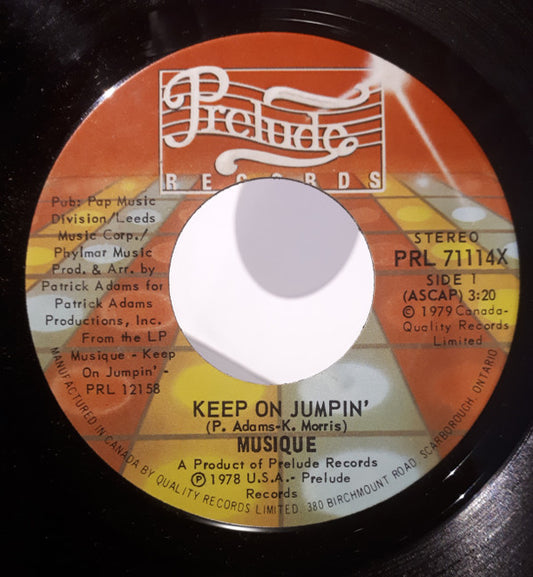 Musique ‎– Keep On Jumpin' (Nm)