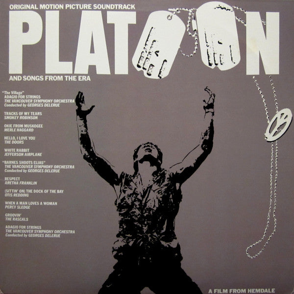 Various ‎– Platoon (Original Motion Picture Soundtrack And Songs From The Era) (Vg,Vg+)