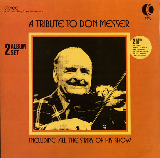 Don Messer, Johnny Forrest, Marg Osburne and Charlie Chamberlain ‎– A Tribute To Don Messer (Vg,vg)