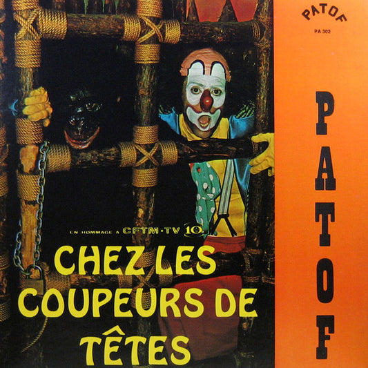 Patof ‎– Patof Chez Les Coupeurs De Têtes (Vg+,Vg)