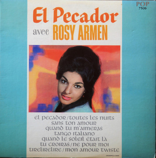 Rosy Armen ‎– El Pecador (Vg,G+)