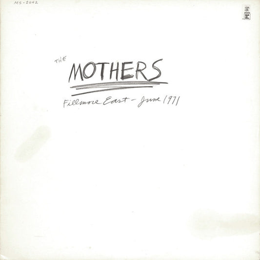 The Mothers ‎– Fillmore East, June 1971 (Vg,Vg)