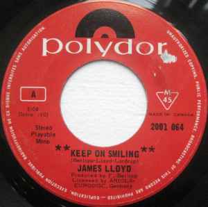 James Lloyd ‎– Keep On Smiling / If You Belong To Me(Vg)