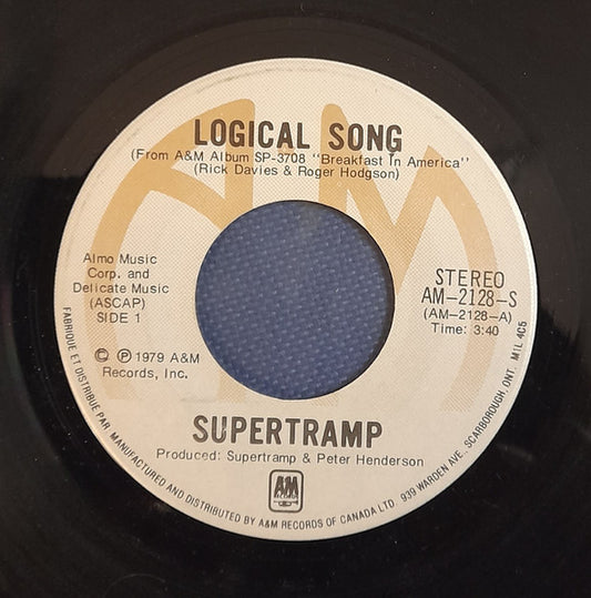 Supertramp – The Logical Song (Vg+)