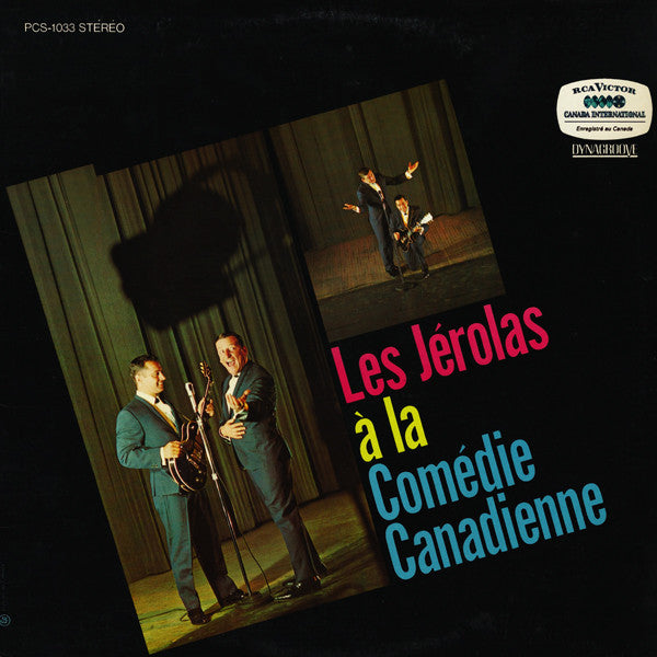 Les Jérolas ‎– À La Comédie Canadienne (vg+,Vg+)