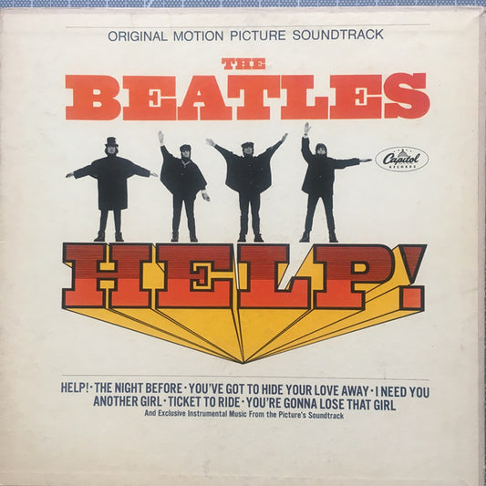 The Beatles ‎– Help! (Original Motion Picture Soundtrack) (Vg+,G+)