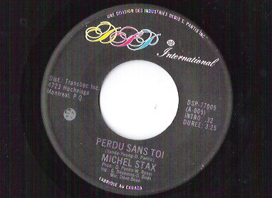 Michel Stax – Perdu Sans Toi (Vg+)