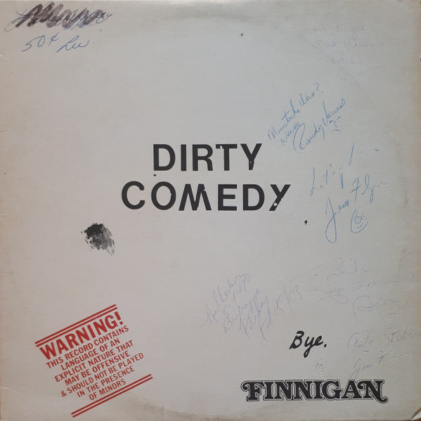 Finnigan ‎– Dirty Comedy (vg+,Vg+)
