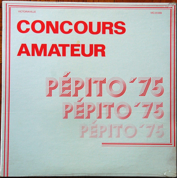 Various ‎– Concours Amateur Pepito 75 (Vg,Vg)