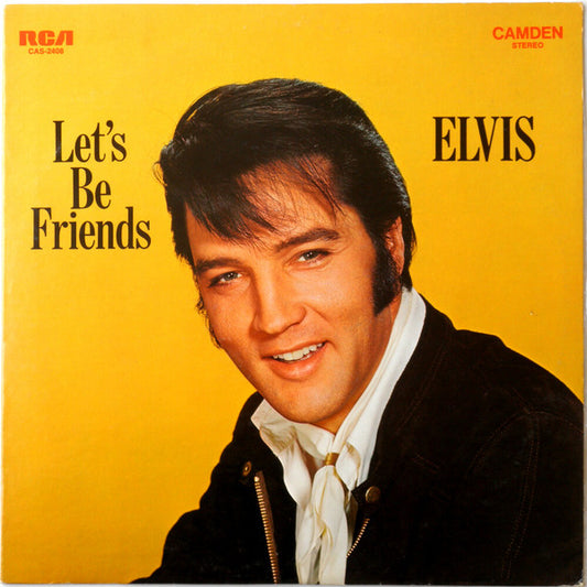 Elvis Presley ‎– Let's Be Friends (Vg+,Vg+)