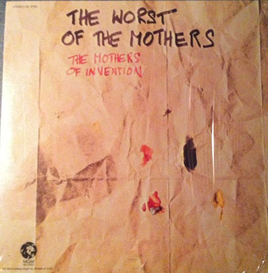 The Mothers Of Invention - Frank Zappa ‎– The Worst Of The Mothers (Vg+,Vg+)