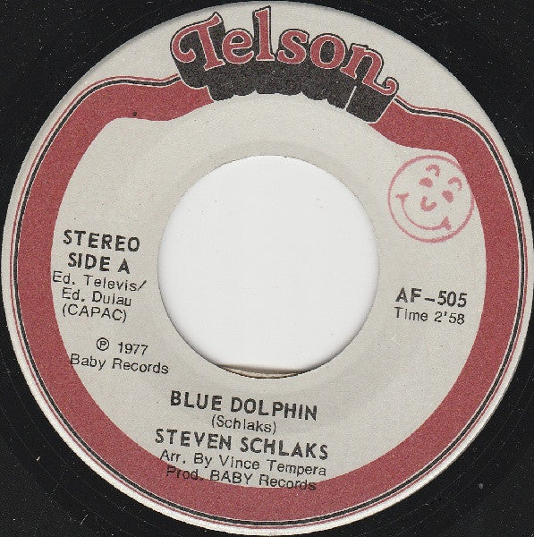 Steven Schlaks ‎– Blue Dolphin (Vg)